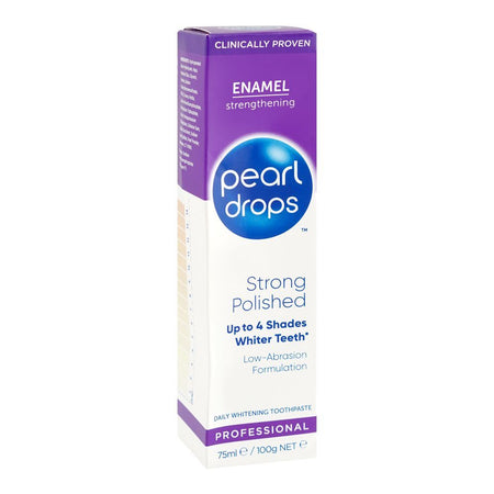 Pearl Drops Strong Polished Daily Whitening Toothpaste, 75ml - Main Image