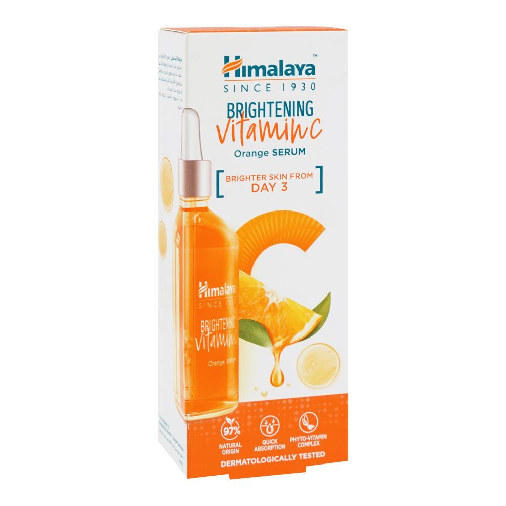 Himalaya Brightening Vitamin C Orange Serum, 30ml - Main Image