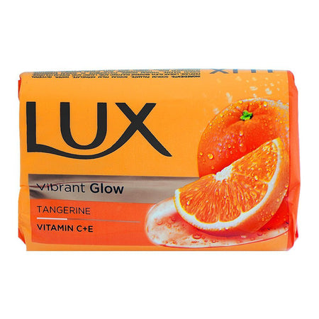 Lux Vibrant Glow Soap with Tangerine, Vitamin C & E, 98g - Image 2
