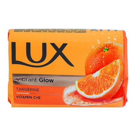 Lux Vibrant Glow Soap with Tangerine, Vitamin C & E, 128g - Image 2