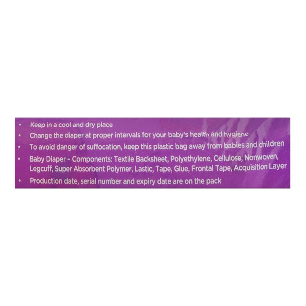 Canbebe Diaper Jumbo Pack, 5 Junior 11-25 Kilogram, 44-Pack - Image 5