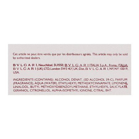 Bvlgari Omnia Crystalline, Eau de Toilette, For Women, 100ml - Image 3