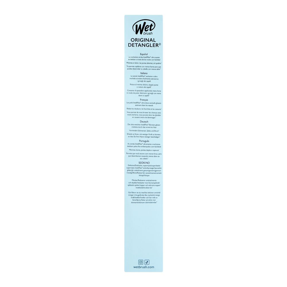 Wet Brush Original Detangler Hair Brush Desert Afterglow-Blue, BWR830DSTBU - Image 7