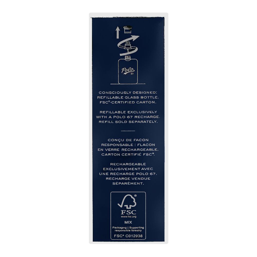 Ralph Lauren Polo EST 67 Eau de Toilette, For Men, 75ml - Image 3
