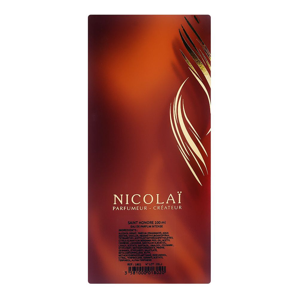 Nicolai Saint Honore Intense Eau De Parfum, For Men & Women, 100ml - Image 3
