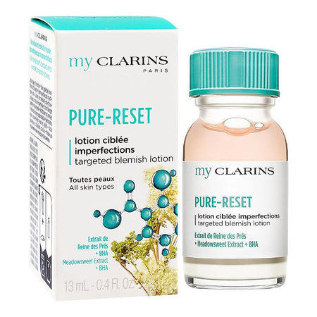 Clarins Paris My Clarins Pure-Reset Meadowsweet Extract + BHA Targeted Blemish Lotion, 13ml - Main Image