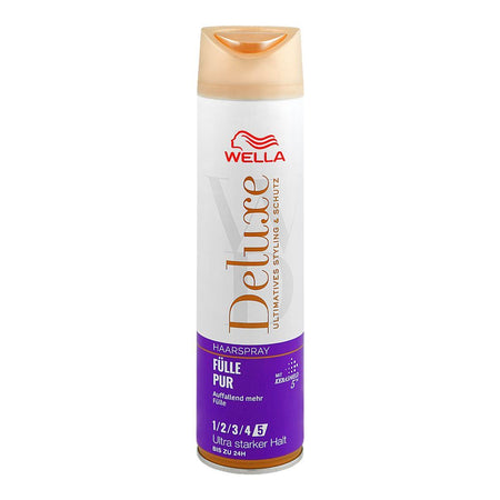 Wella Deluxe Fulle Pur Ultra Strong Hold 5 Hair Spray, 250ml - Main Image