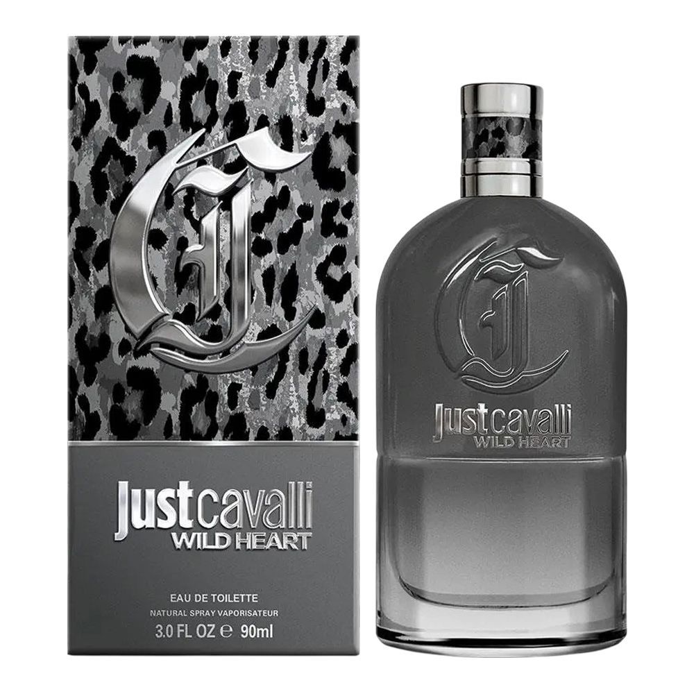Roberto Cavalli Wild Heart Eau de Toilette, For Men, 90ml - Main Image