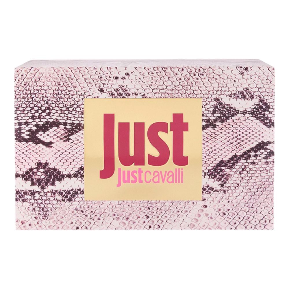 Roberto Cavalli For Her Set Eau de Toilette, 75ml + Eau de Toilette 15ml + Body Lotion 100ml + Travel Pouch - Image 2