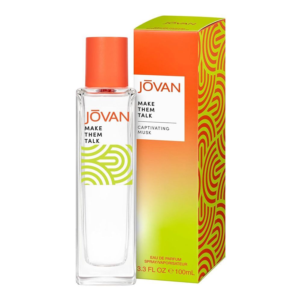Jovan Make Them Talk Captivating Musk Eau De Parfum, For Men & Women, 100ml - Main Image
