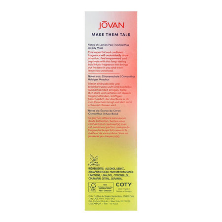 Jovan Make Them Talk Captivating Musk Eau De Parfum, For Men & Women, 100ml - Image 2