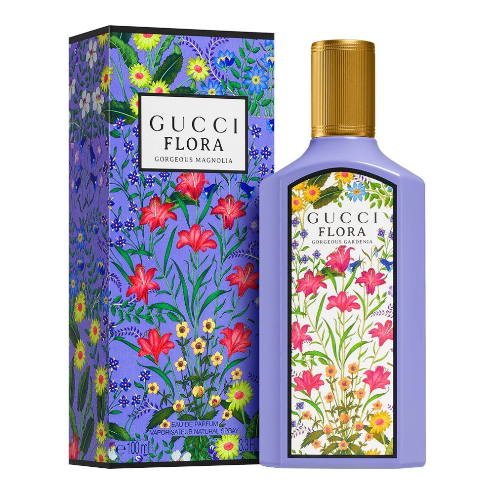 Gucci Flora Gorgeous Magnolia Eau De Parfum, For Women, 100ml - Image 2