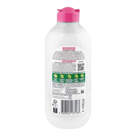 Garnier Skin Active All-in-1 Micellar Cleansing Water, Citric Acid, Glycerin, For Dry & Sensitive Skin, 400ml - Image 2