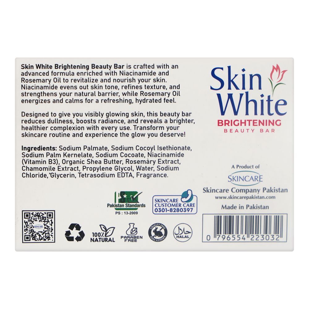 Skin White Brightening Beauty Soap, 120g - Image 2