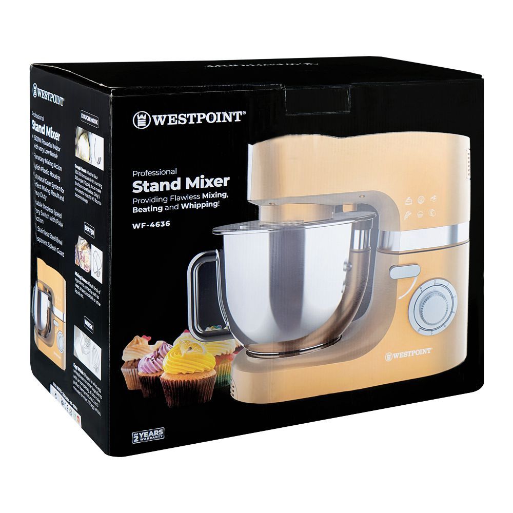 West Point Professional Stand Mixer, 1500W, WF-4636 - Image 2