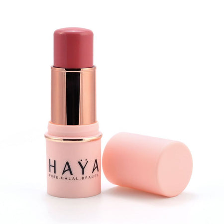 Haya Pure Halal Beauty Multi-Use Waterproof Blush Stick, 03 Sheer Rose, 6.3g - Main Image