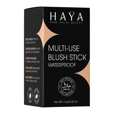 Haya Pure Halal Beauty Multi-Use Waterproof Blush Stick, 04 Terracota, 6.3g - Image 3