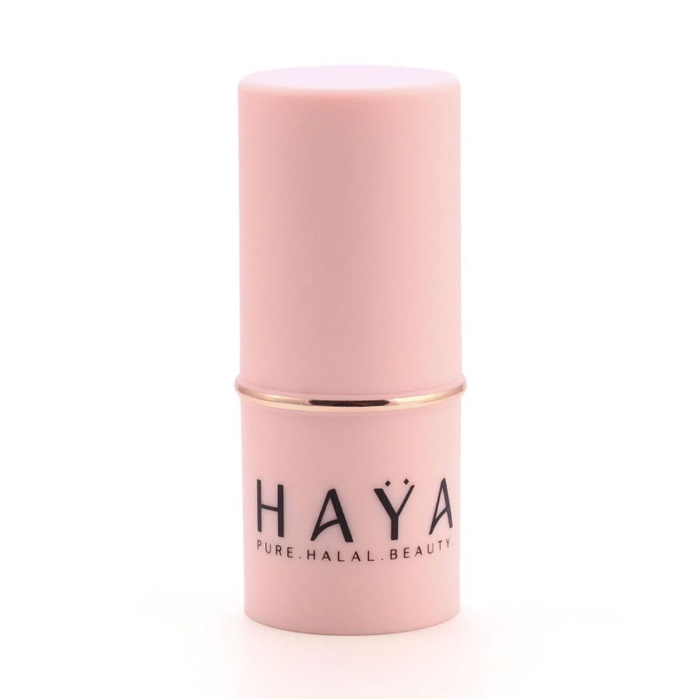 Haya Pure Halal Beauty Multi-Use Waterproof Blush Stick, 01 Deep Pink, 6.3g - Image 2