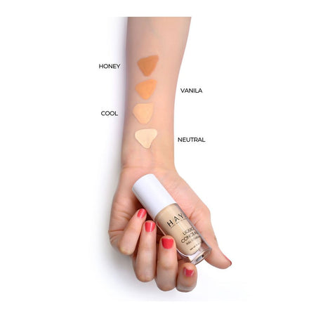Haya Pure Halal Beauty Full Coverage Liquid Concealer, 03 Vanilla, 6ml - Image 4