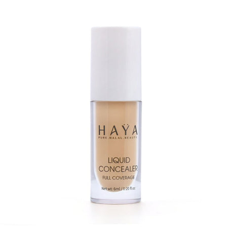 Haya Pure Halal Beauty Full Coverage Liquid Concealer, 04 Honey, 6ml - Image 2