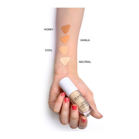 Haya Pure Halal Beauty Full Coverage Liquid Concealer, 04 Honey, 6ml - Image 4