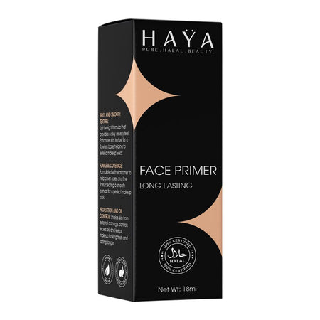 Haya Pure Halal Beauty Long Lasting, Face Primer, 18ml - Image 3