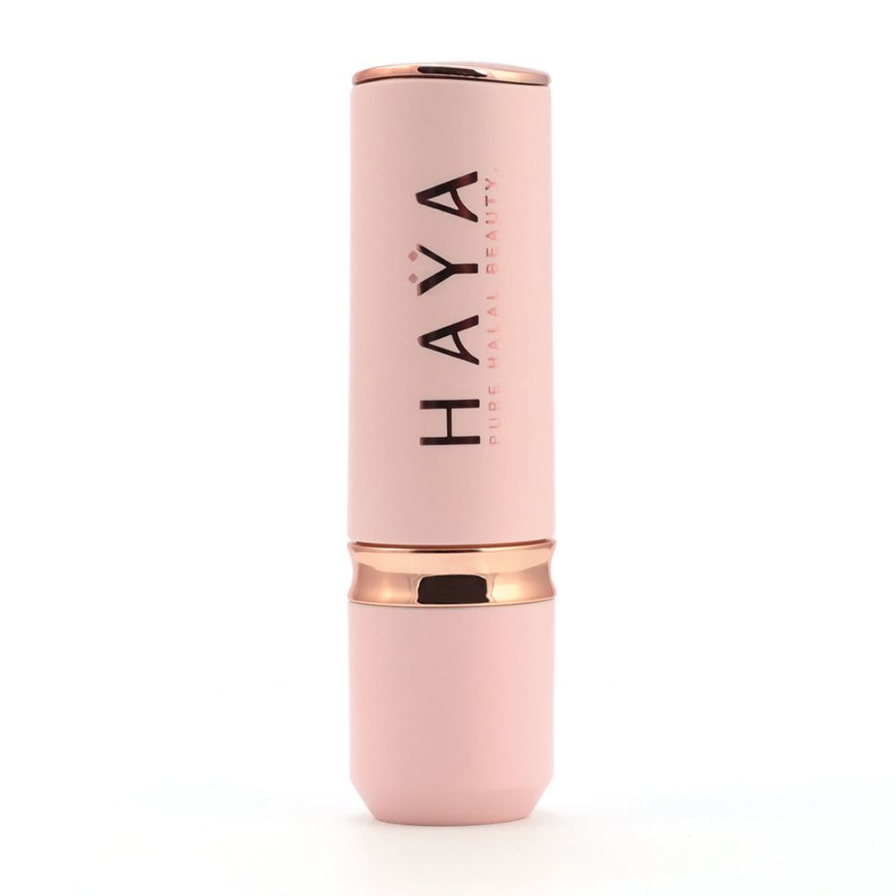 Haya Pure Halal Beauty Matte Velvet Waterproof Lipstick, 06 Orchid, 4g - Image 2