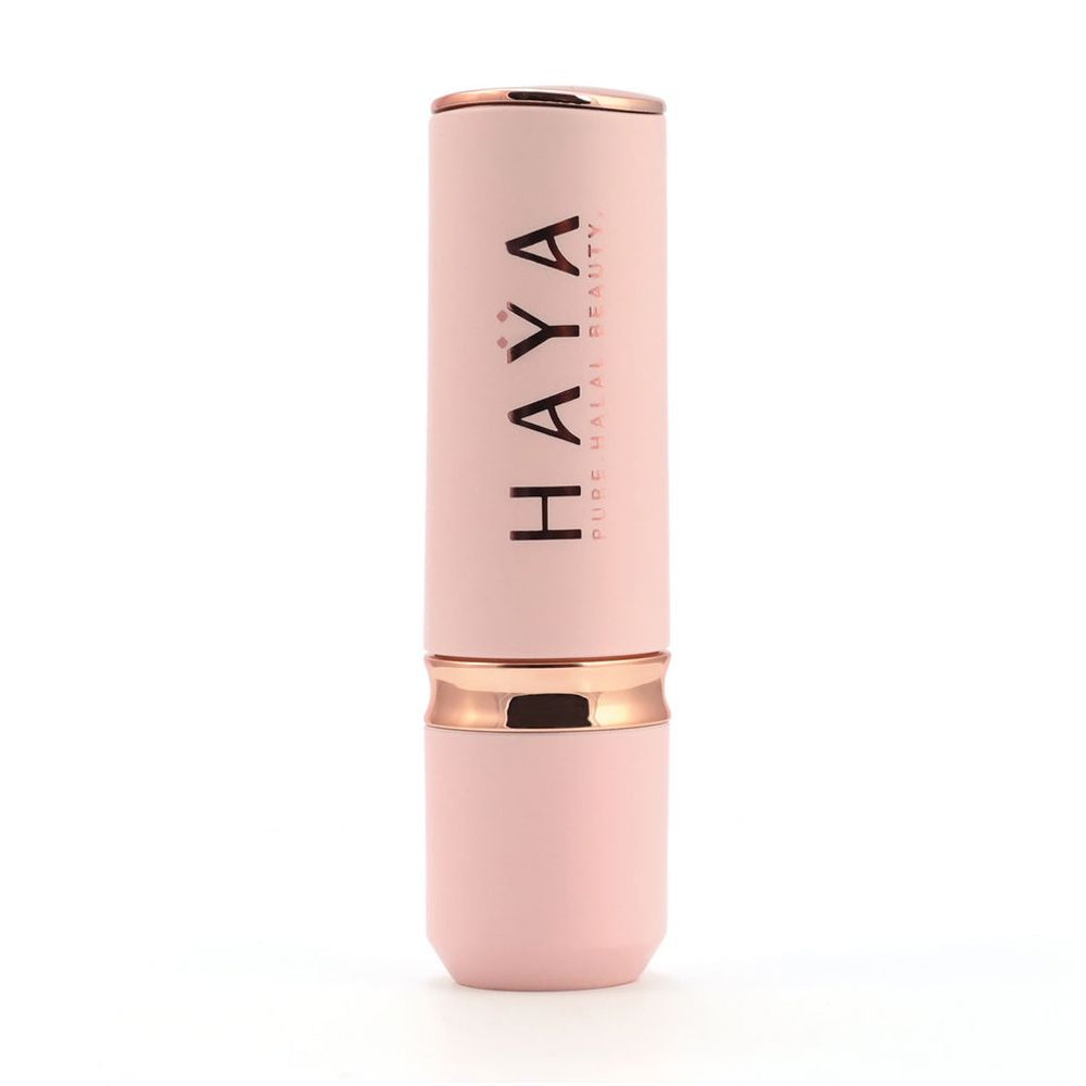 Haya Pure Halal Beauty Matte Velvet Waterproof Lipstick, 04 Rust, 4g - Image 2