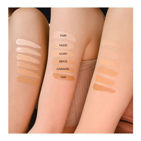 Haya Pure Halal Beauty Long Lasting Liquid Foundation, 02 Nude, 35ml - Image 4
