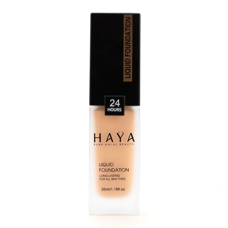 Haya Pure Halal Beauty Long Lasting Liquid Foundation, 03 Ivory, 35ml - Main Image