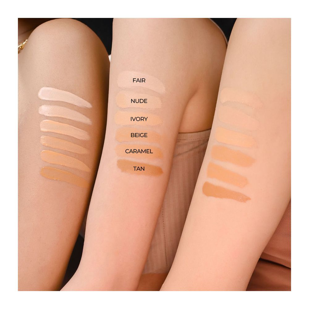 Haya Pure Halal Beauty Long Lasting Liquid Foundation, 03 Ivory, 35ml - Image 4