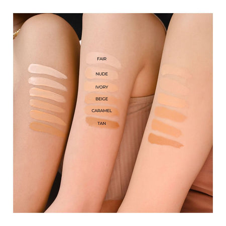 Haya Pure Halal Beauty Long Lasting Liquid Foundation, 05 Caramel, 35ml - Image 3