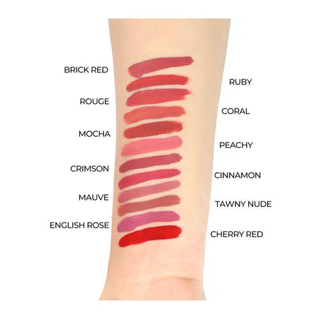 Haya Pure Halal Beauty Matte Liquid Waterproof Lipstick, 11 Ruby, 5g - Image 4