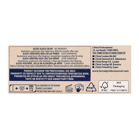 L'Oreal Professionnel Dia Light Hair Colouring Acidic Gloss Color, No Ammonia, 9.13 Very Light Beige Blonde, 50ml - Image 5