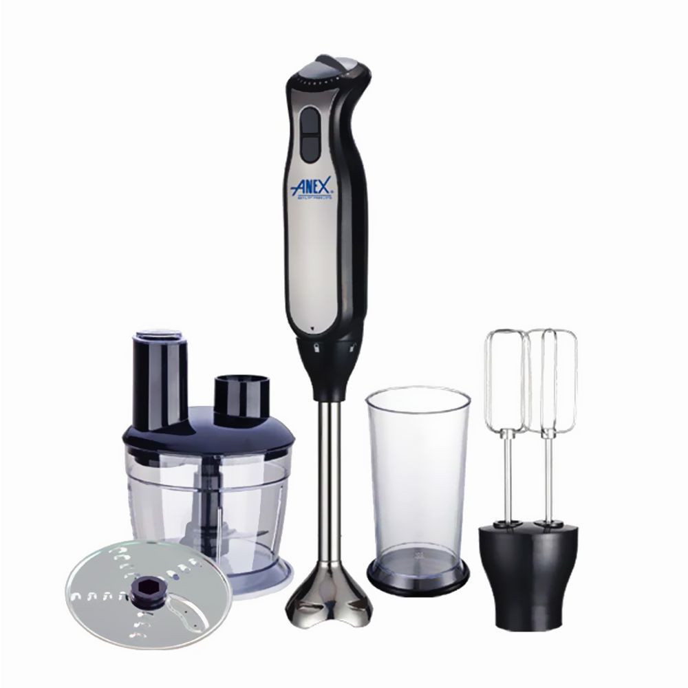 Anex Deluxe Hand Blender, 800W, 220-240V, White, AG-130 - Main Image