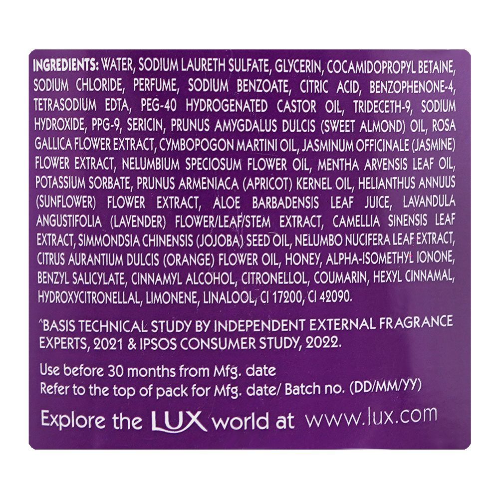 Lux Magical Orchid Black Orchid & Juniper Scent Body Wash, 520ml - Image 3