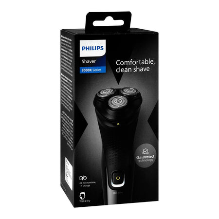 Philips 3000X Series Wet & Dry Shaver, 40 Min Run Time In 1 Hour Charge, X3021/00 - Image 2