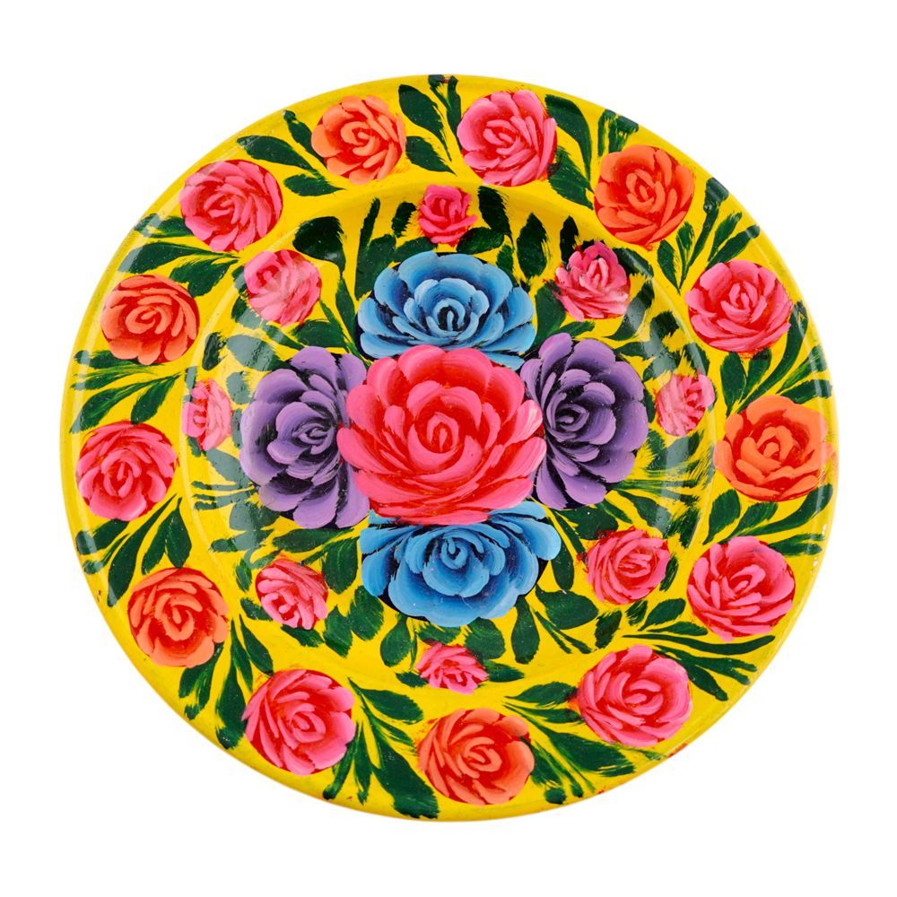 Star Shine Truck Art Hand Painted Handi, Yellow - Image 2