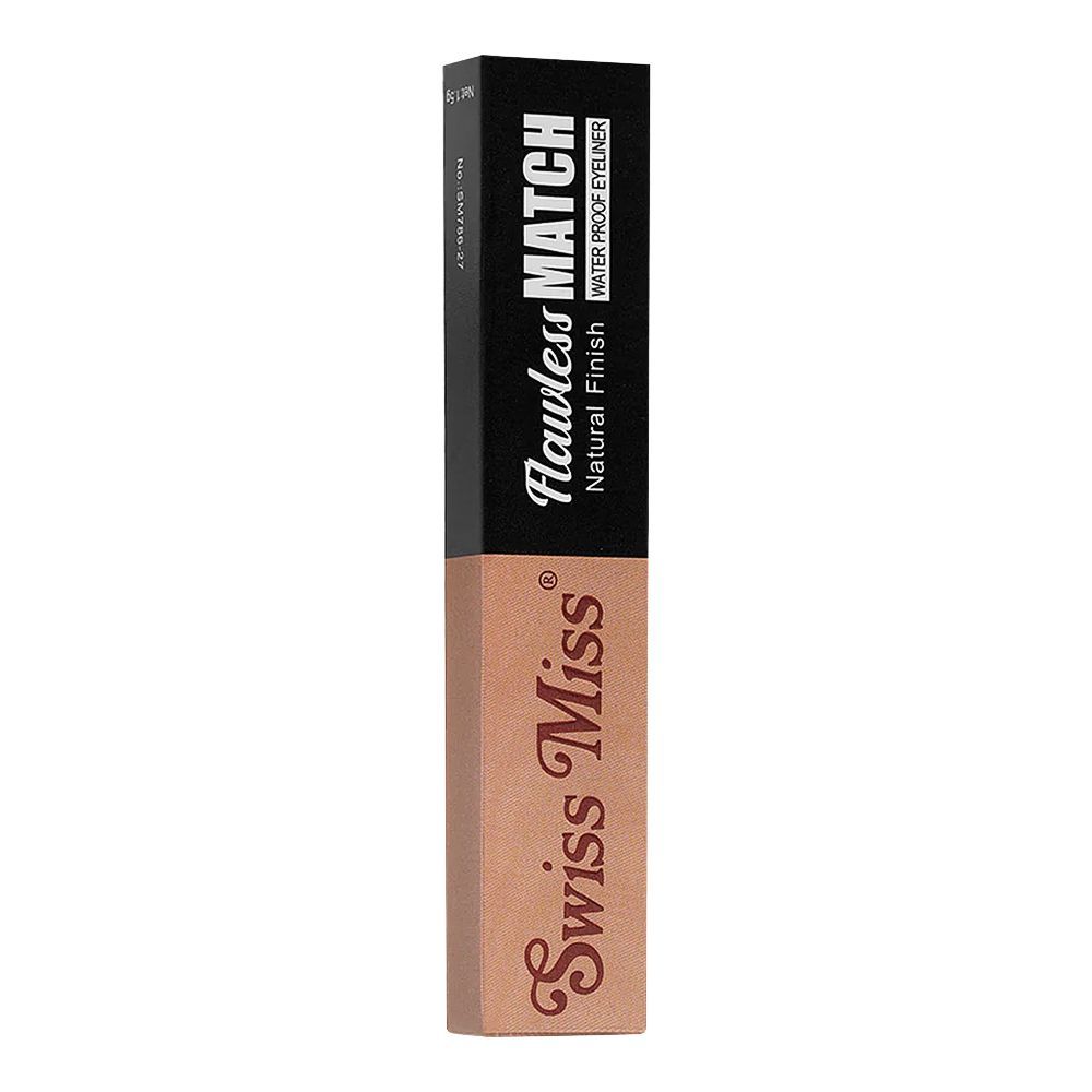 Swiss Miss Flawless Match Natural Finish Waterproof Eyeliner Pencil - Image 2