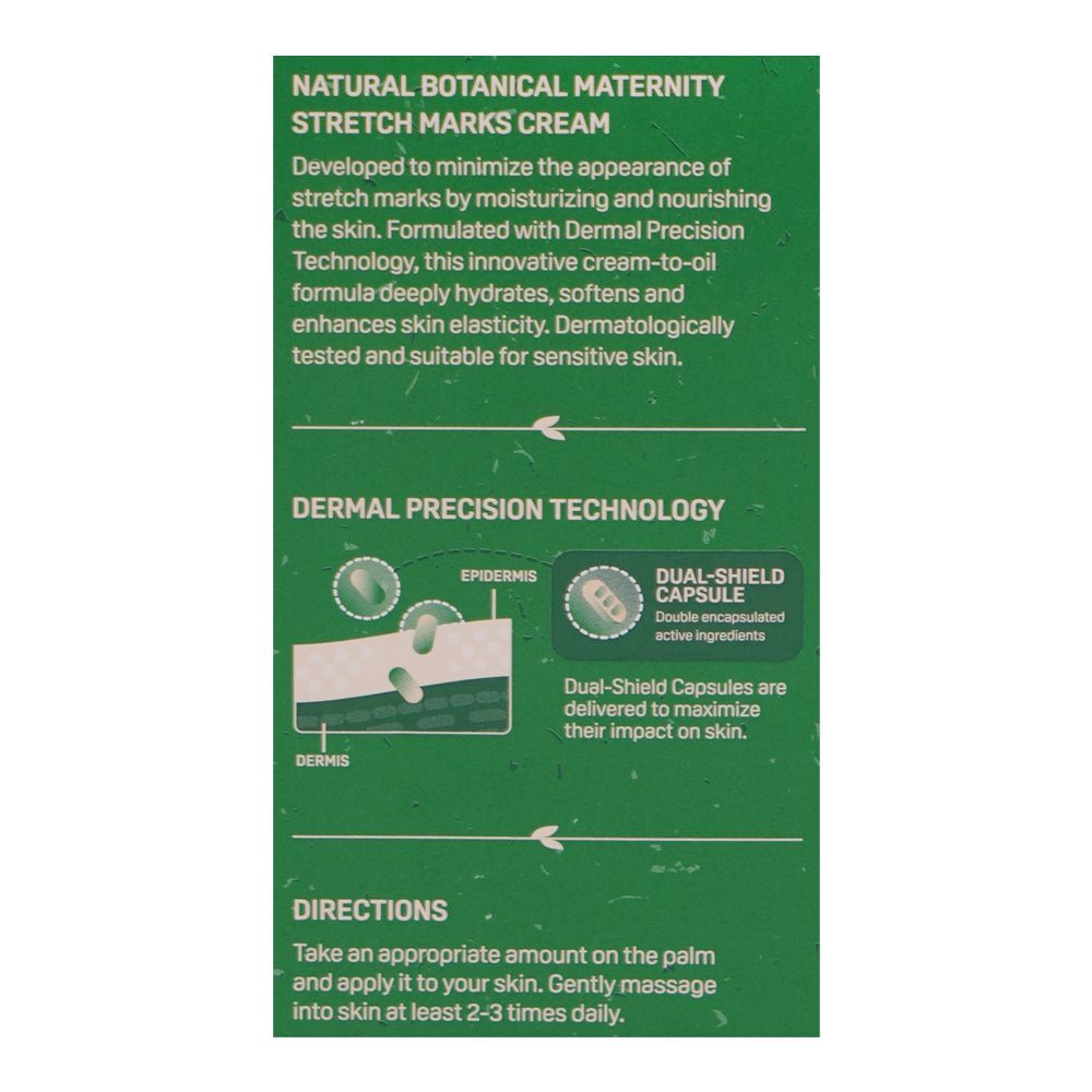 Pigeon Natural Botanical Maternity Stretch Marks Cream, For Sensitive Skin, 150ml, I79893 - Image 3