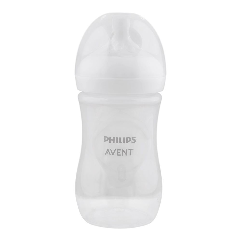 Avent Natural Response Air Free Vent Baby Feeding Bottle, 260ml, SCF673/01 - Main Image