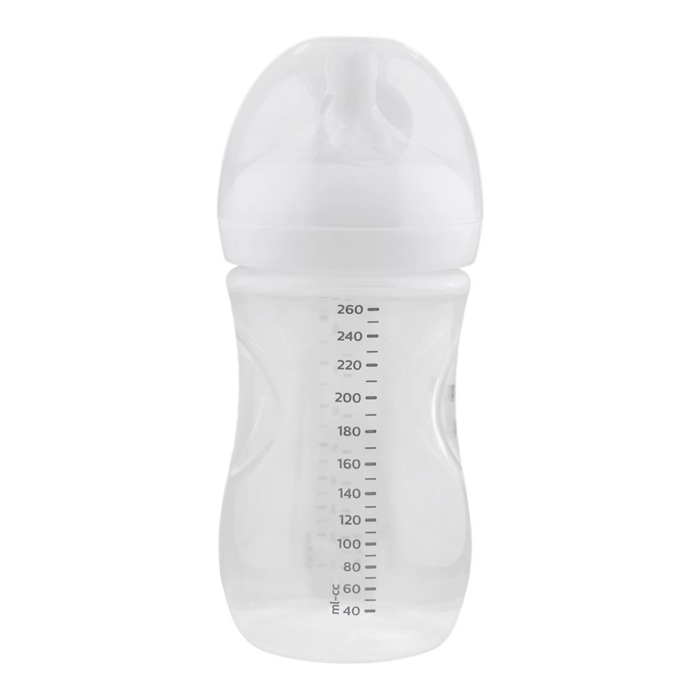 Avent Natural Response Air Free Vent Baby Feeding Bottle, 260ml, SCF673/01 - Image 2