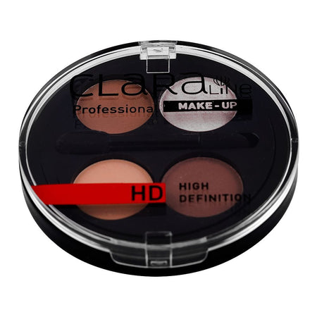 Claraline Professional High Definition Quadro Eyeshadow, Paraben Free, 284, 0.8g x 4-Pack - Image 2