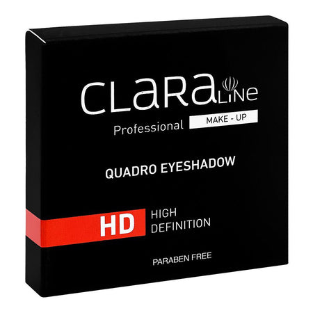 Claraline Professional High Definition Quadro Eyeshadow, Paraben Free, 284, 0.8g x 4-Pack - Image 3