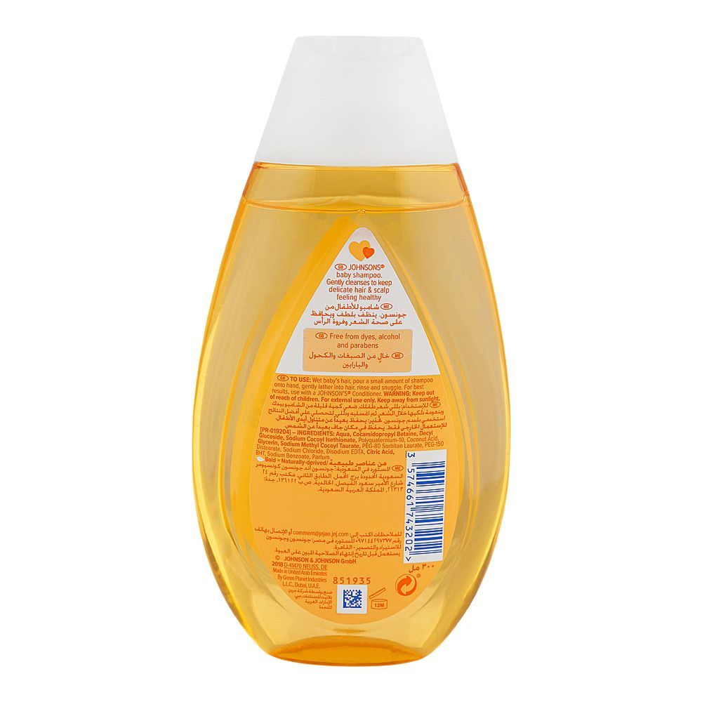 Johnson's As Gentle To Eye As Pure Water Baby Shampoo, 300ml - Image 2