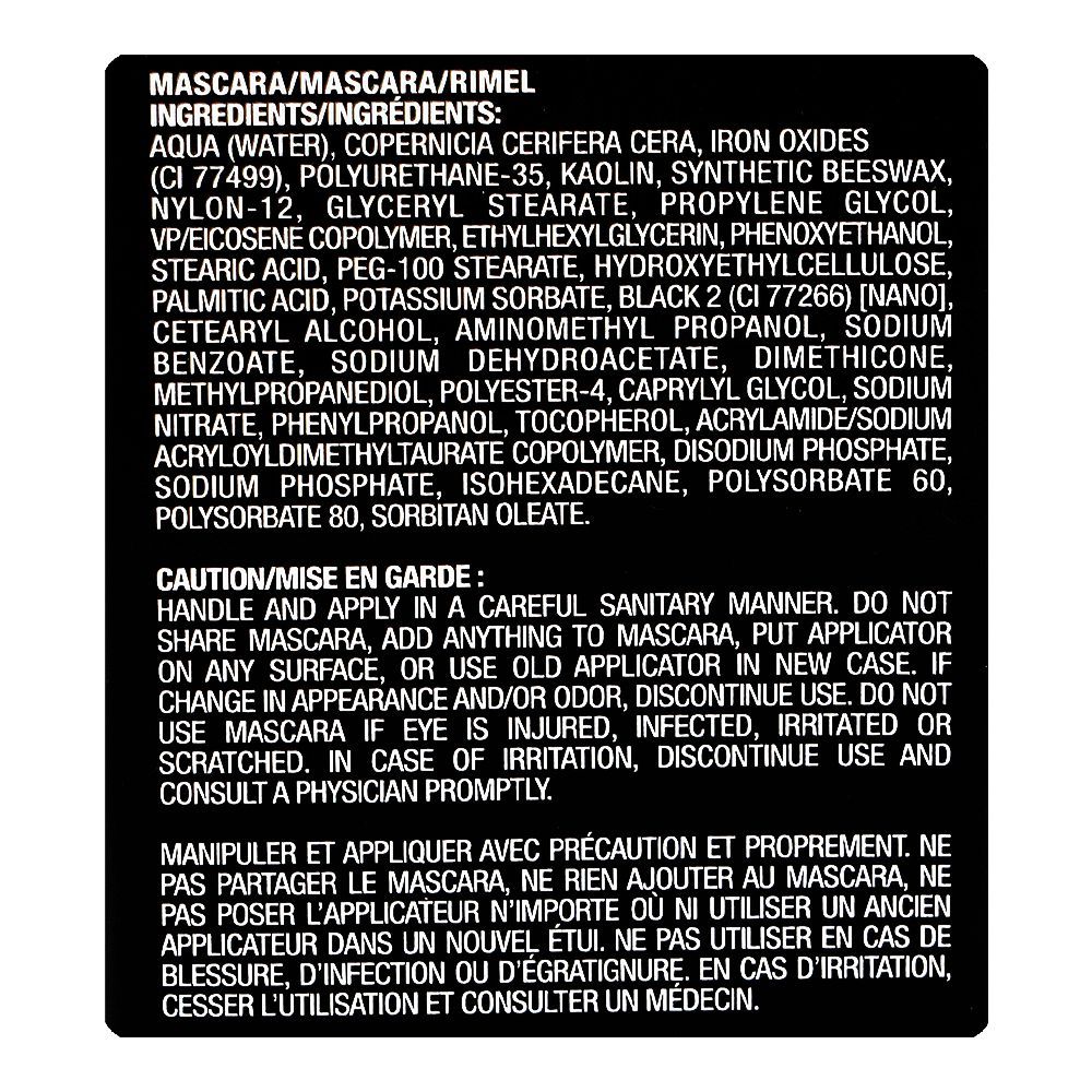 L.A. Girl Volumatic Extreme Lash-Lifting Mascara, GMS651 Ultra Black, 10ml - Image 6