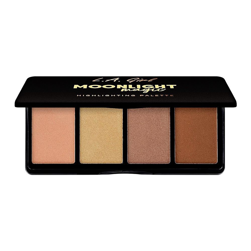 L.A. Girl Fanatic Highlighting Palette, GBL426 Moonlight Magic, 4-Pack - Main Image