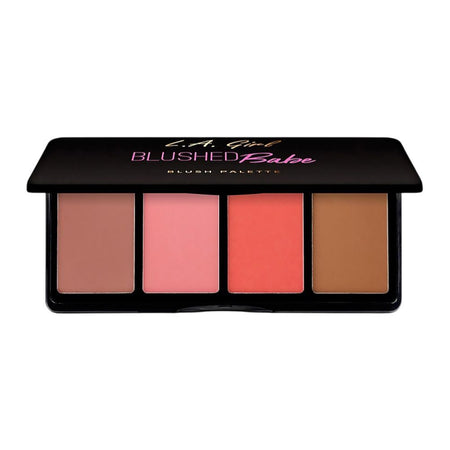 L.A. Girl Fanatic Blush Palette, GBL422 Blushed Babe, 4-Pack - Image 2