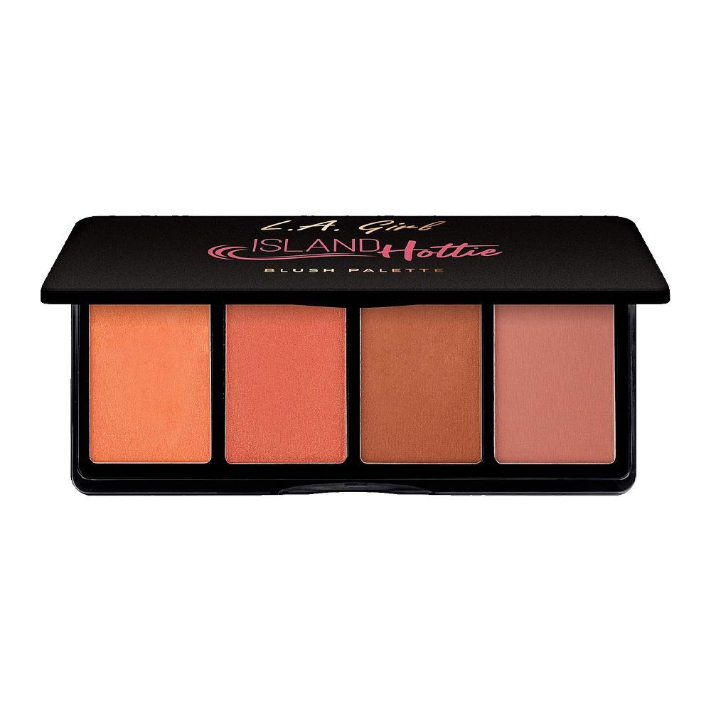 L.A. Girl Fanatic Blush Palette, GBL421 Island Hottie, 4-Pack - Main Image