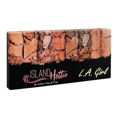L.A. Girl Fanatic Blush Palette, GBL421 Island Hottie, 4-Pack - Image 3